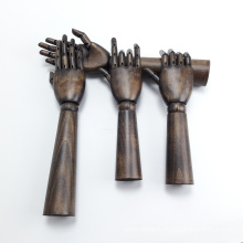 Art Mannequin, Wood Art Mannequin Hand Model - Perfect for Drawing, Sketch, Bag display etc.(Female Hand) 46cm&36cm